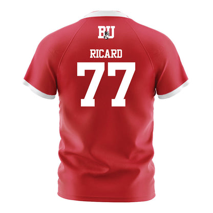 BU - NCAA Softball : Kasey Ricard - Red Soccer Jersey-1