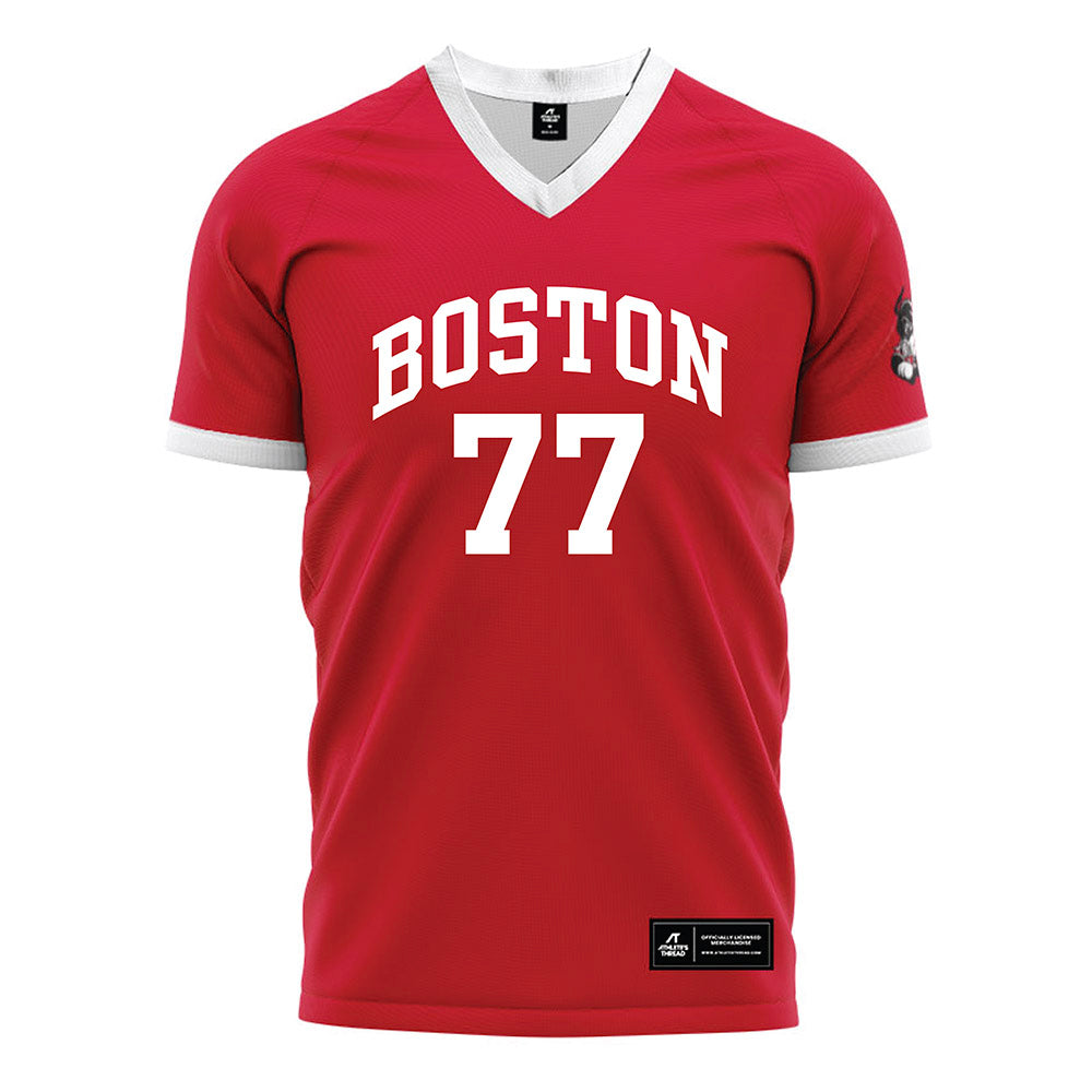 BU - NCAA Softball : Kasey Ricard - Red Soccer Jersey-0