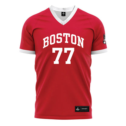 BU - NCAA Softball : Kasey Ricard - Red Soccer Jersey-0