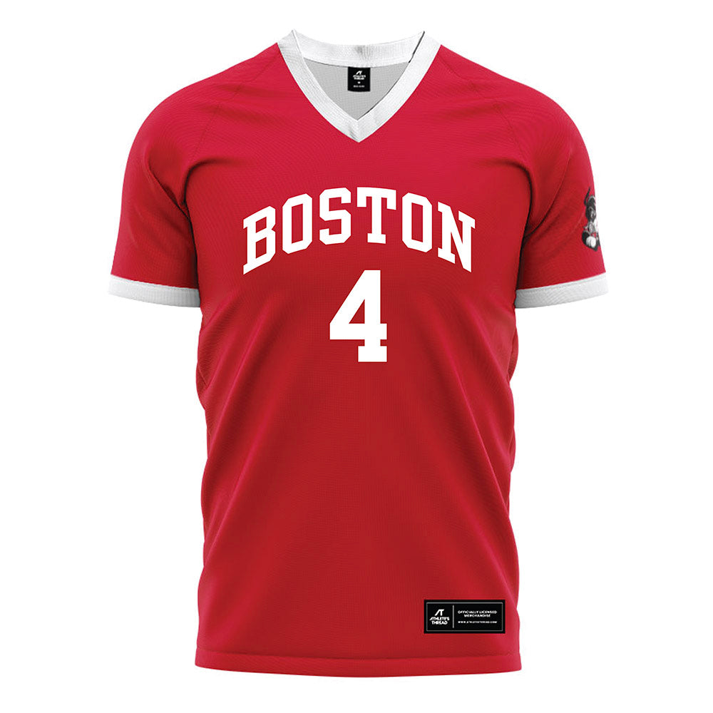 BU - NCAA Softball : Brooke Deppiesse - Red Soccer Jersey-0