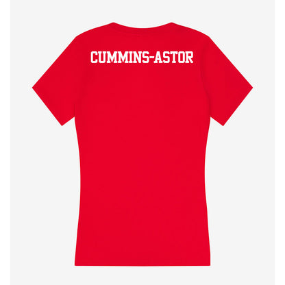 BU - NCAA Women's Rowing : Maria Cummins-Astor - Women's V-Neck T-Shirt-1