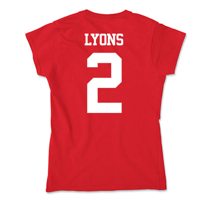BU - NCAA Softball : Camryn Lyons - Soft Style Women’s T-Shirt-1
