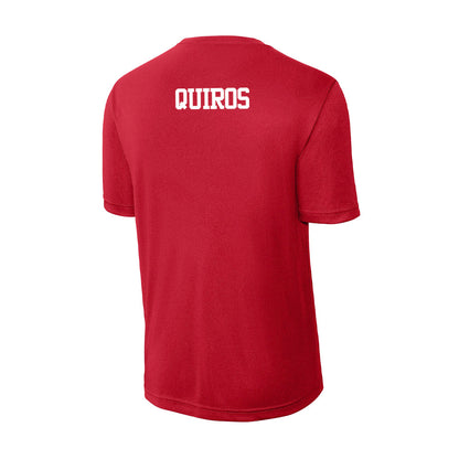 BU - NCAA Men's Tennis : Adrian Quiros - Activewear T-Shirt-1