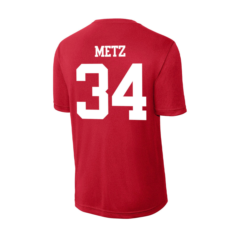 BU - NCAA Softball : Aimee Metz - Activewear T-Shirt-1