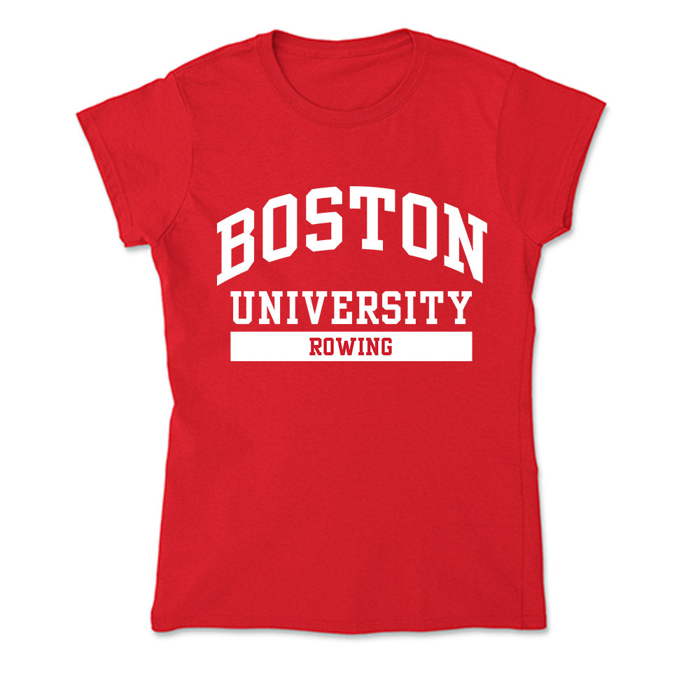 BU - NCAA Women's Rowing : Maria Cummins-Astor - Soft Style Women’s T-Shirt-0