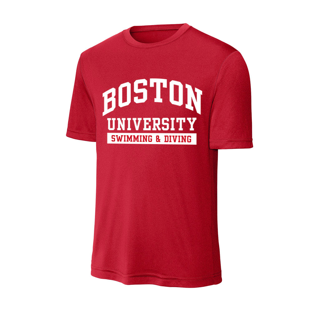 BU - NCAA Women's Swimming & Diving : Molly Barber - Activewear T-Shirt-0