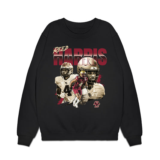 Boston College - NCAA Football : Reed Harris - Collage Premium Crewneck Sweatshirt-0