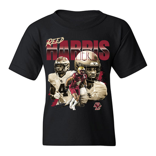 Boston College - NCAA Football : Reed Harris - Collage Youth T-Shirt-0