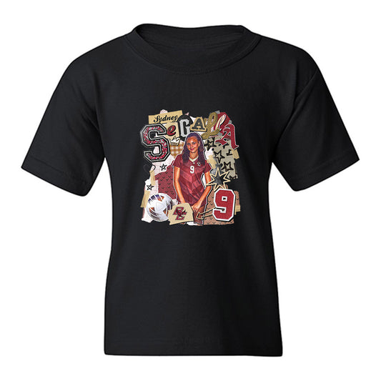Boston College - NCAA Women's Soccer : Sydney Segalla - Collage Youth T-Shirt-0