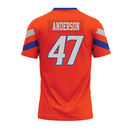 Boise State - NCAA Football : Kaden Anderson - Orange Premium Football Jersey-1