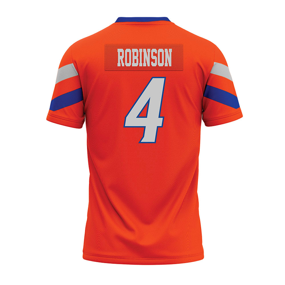 Boise State - NCAA Football : Rodney Robinson - Orange Premium Football Jersey-1