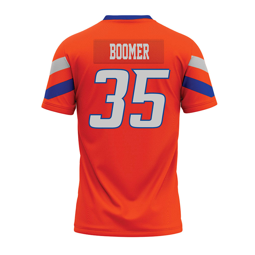 Boise State - NCAA Football : Colton Boomer - Orange Premium Football Jersey-1