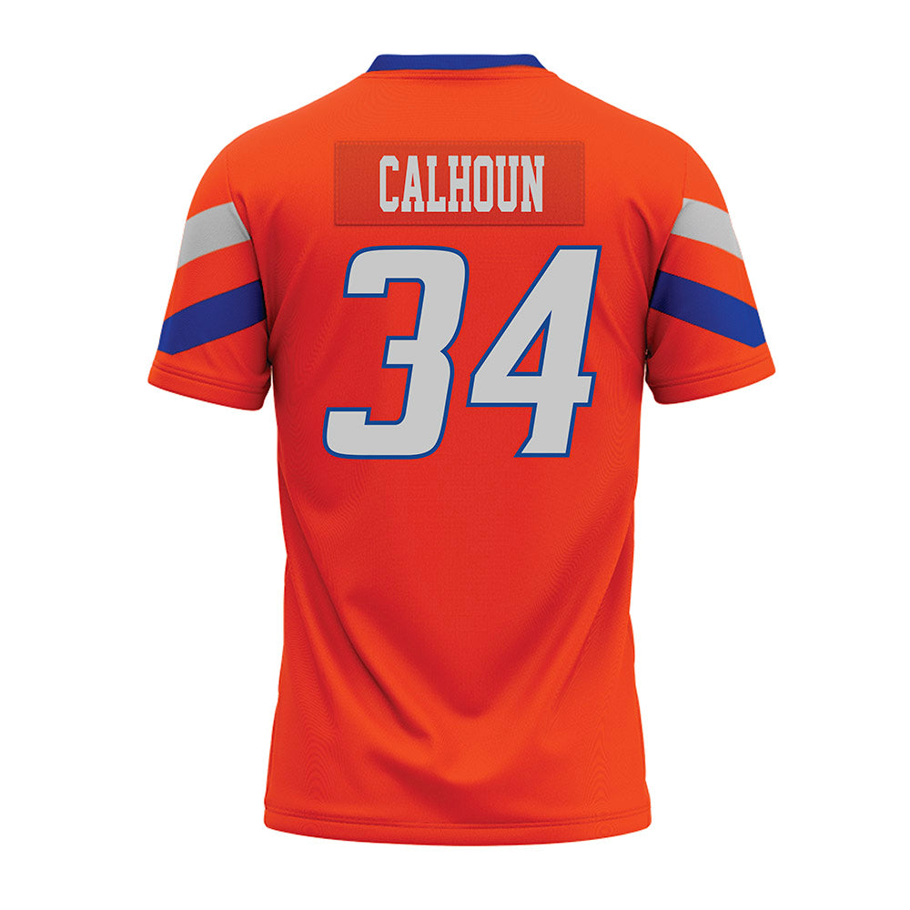 Boise State - NCAA Football : Dominik Calhoun - Orange Premium Football Jersey-1