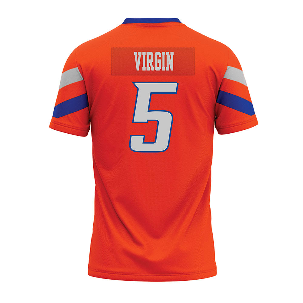 Boise State - NCAA Football : Jayden Virgin - Orange Premium Football Jersey-1
