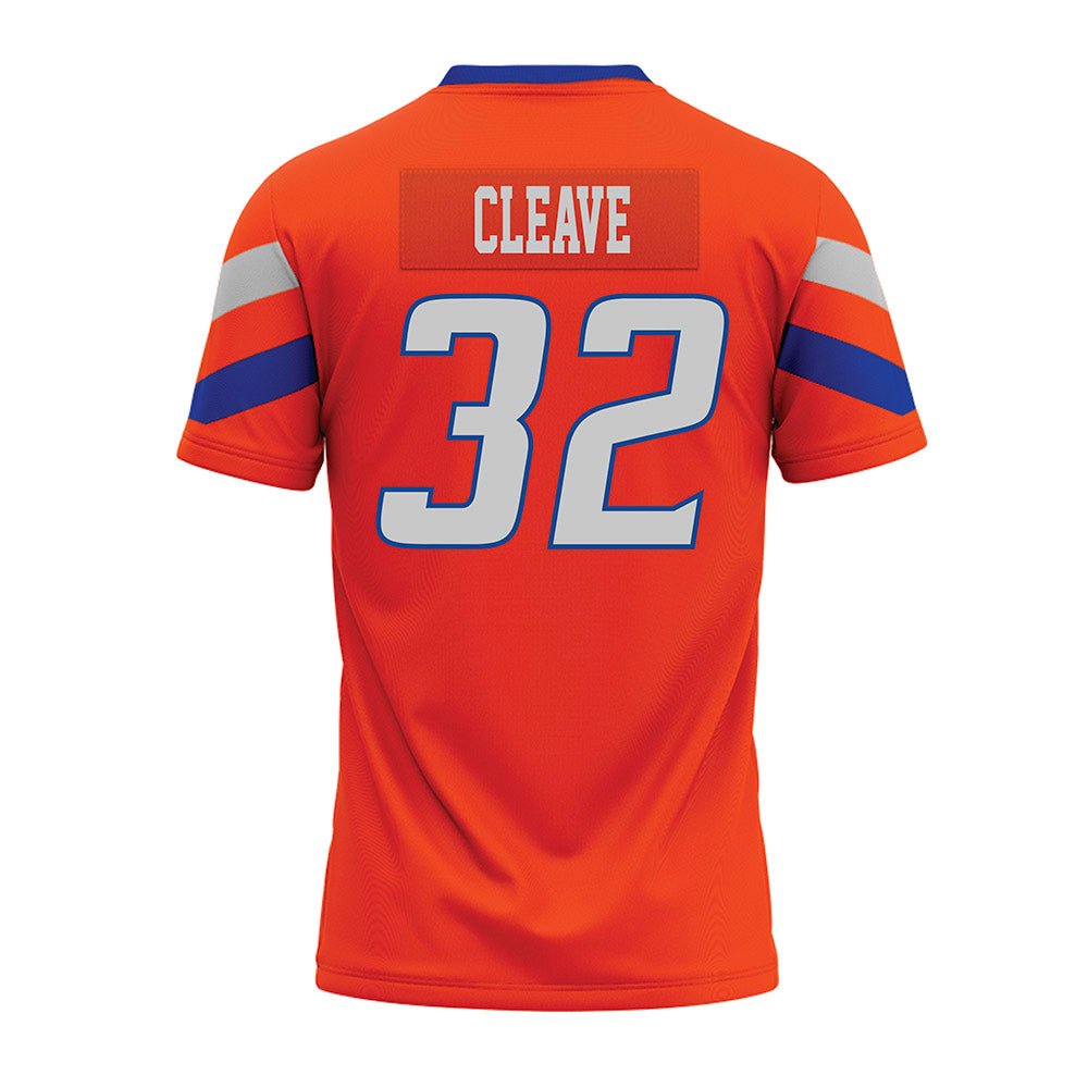 Boise State - NCAA Football : Bryce Cleave - Orange Premium Football Jersey-1