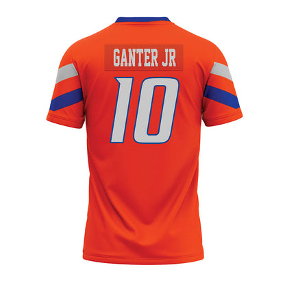 Boise State - NCAA Football : Derek Ganter Jr - Orange Premium Football Jersey-1