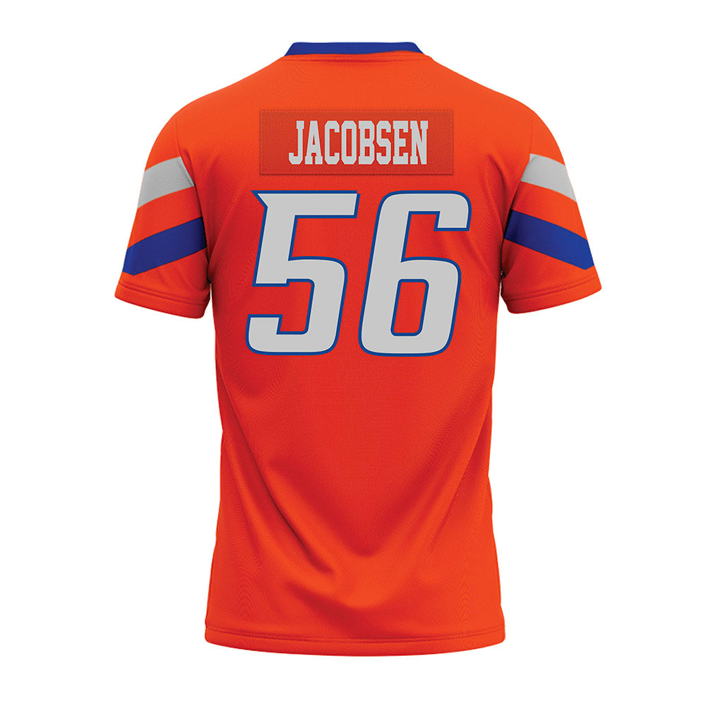 Boise State - NCAA Football : Mason Jacobsen - Orange Premium Football Jersey-1