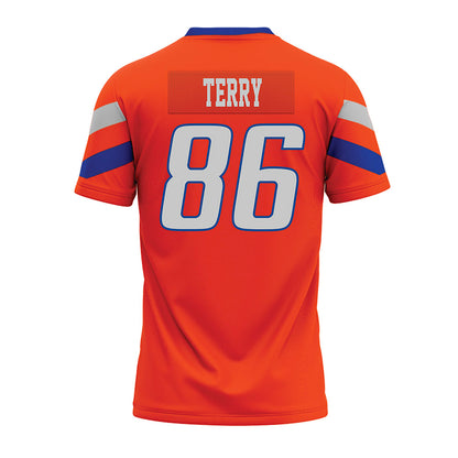 Boise State - NCAA Football : Austin Terry - Orange Premium Football Jersey-1