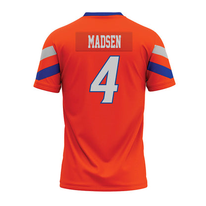 Boise State - NCAA Football : Maddux Madsen - Orange Premium Football Jersey-1
