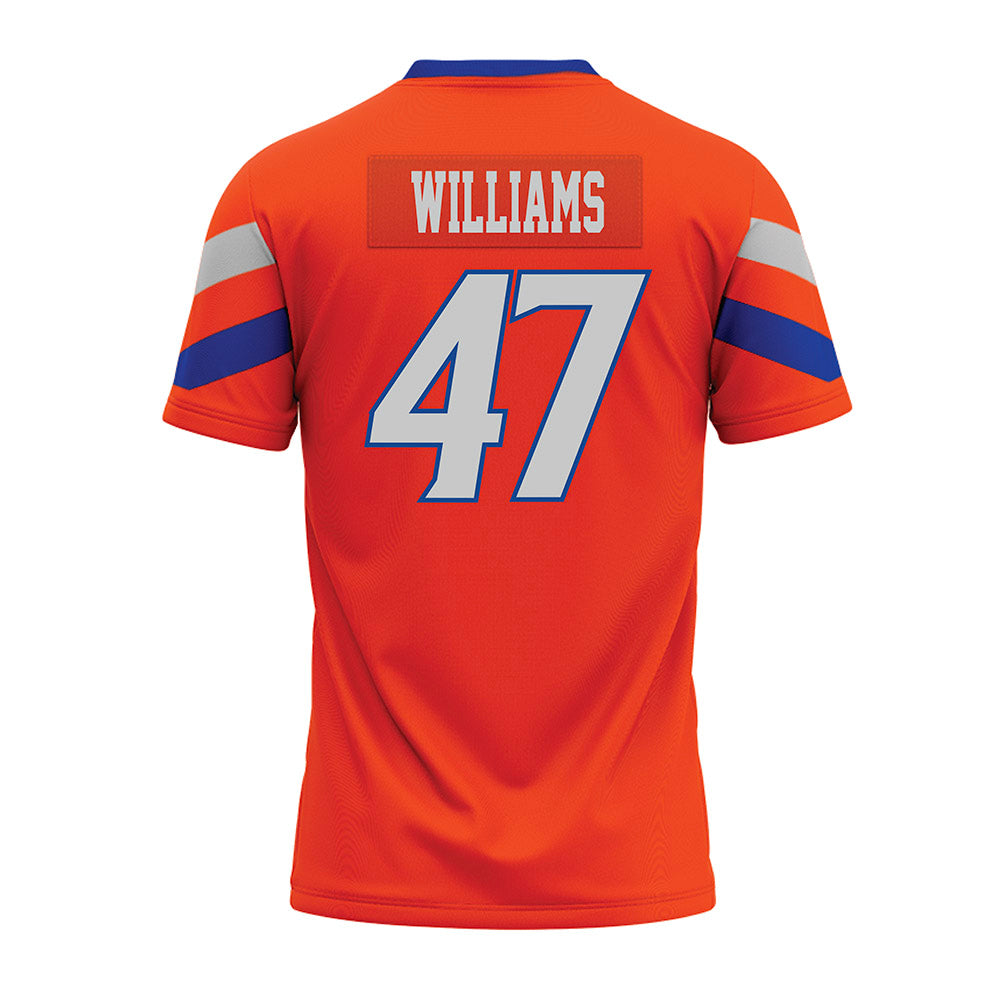 Boise State - NCAA Football : Jacob Williams - Orange Premium Football Jersey-1