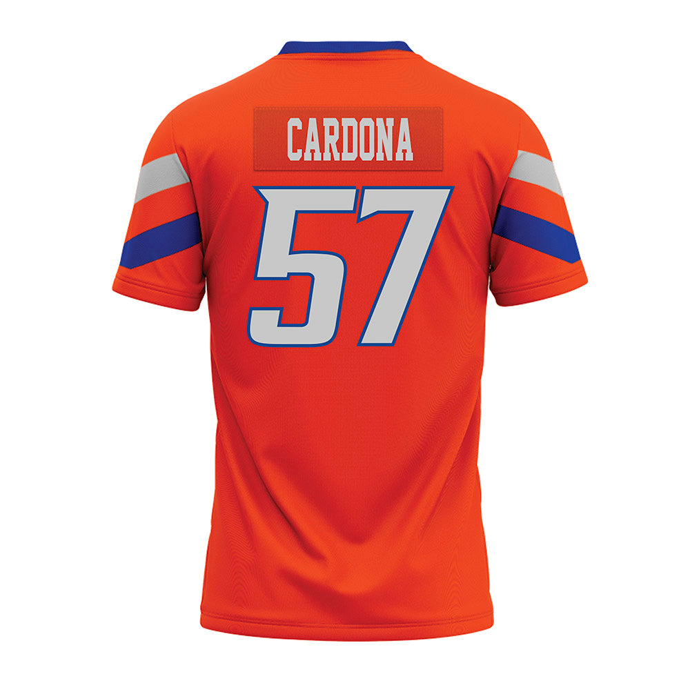 Boise State - NCAA Football : Nathan Cardona - Orange Premium Football Jersey-1