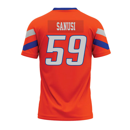 Boise State - NCAA Football : Lopez Sanusi - Orange Premium Football Jersey-1