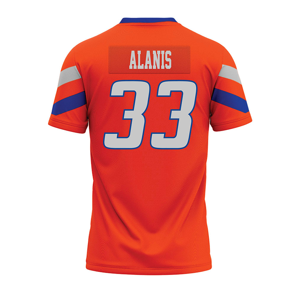 Boise State - NCAA Football : Josiah Alanis - Orange Premium Football Jersey-1