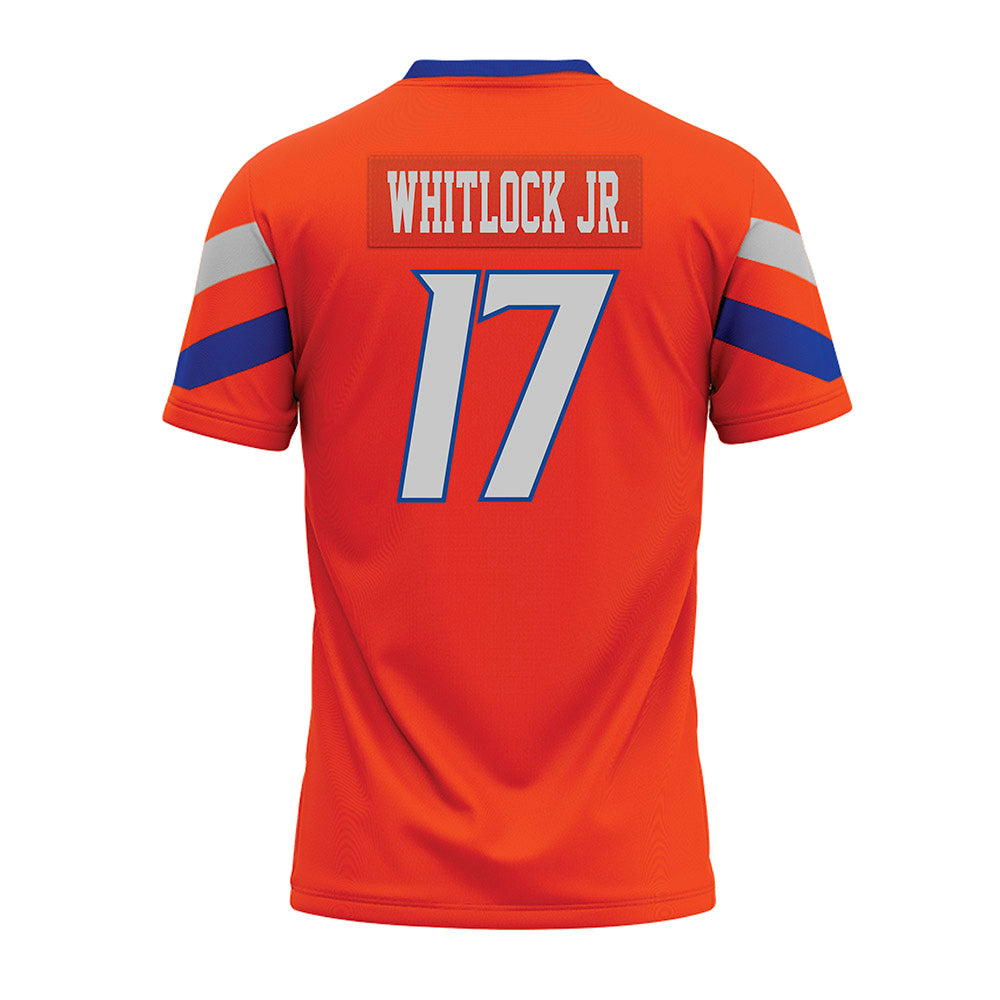 Boise State - NCAA Football : Demetric Whitlock Jr. - Orange Premium Football Jersey-1