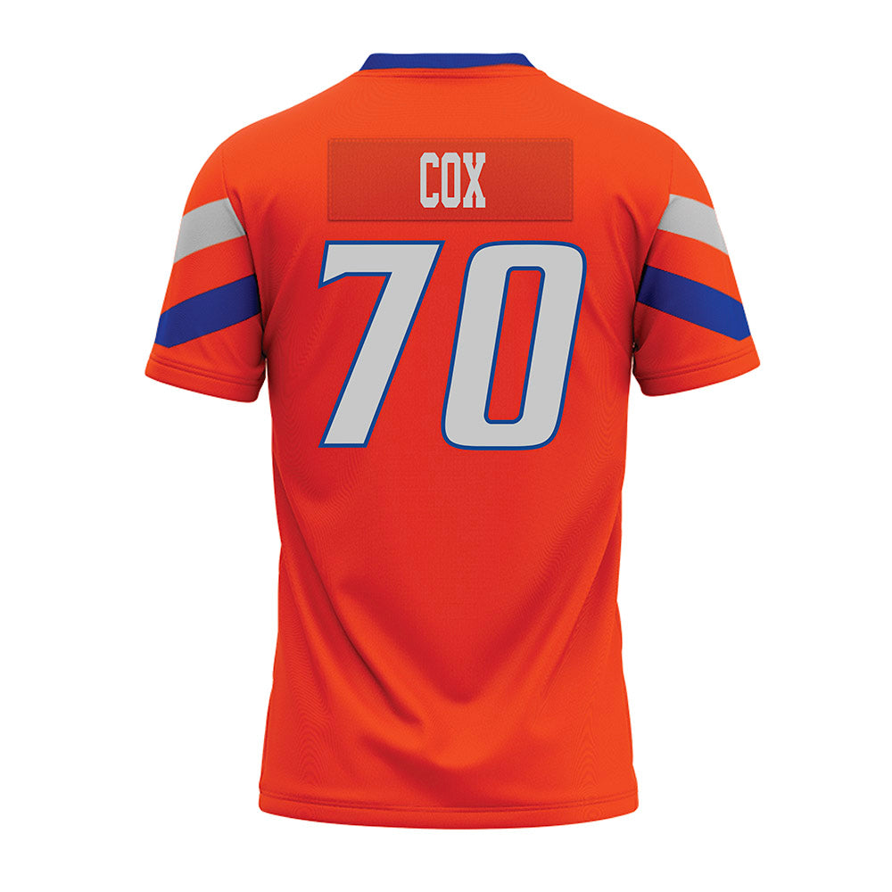 Boise State - NCAA Football : Kyle Cox - Orange Premium Football Jersey-1