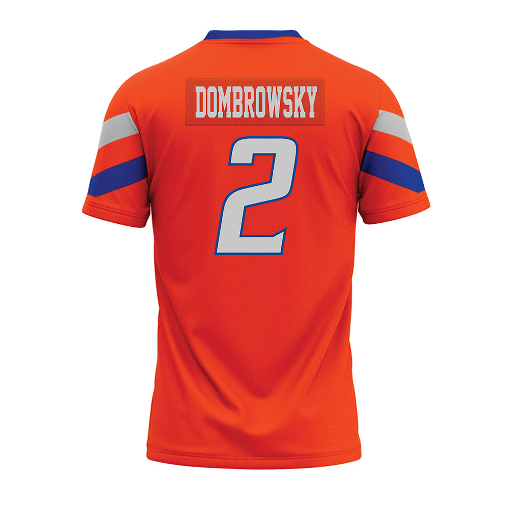 Boise State - NCAA Football : Gavin Dombrowsky - Orange Premium Football Jersey-1