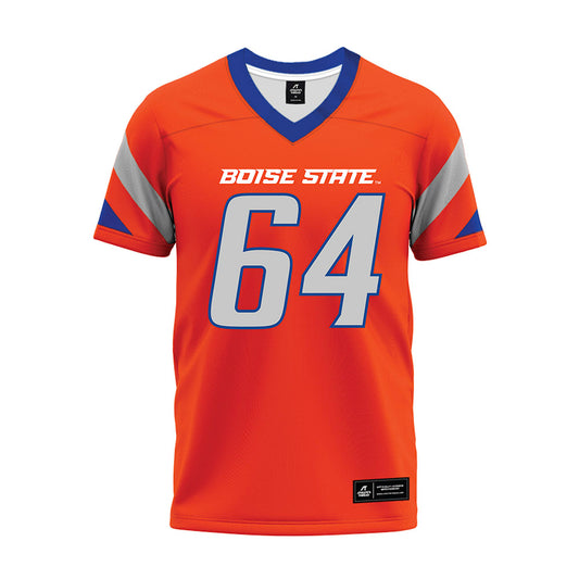 Boise State - NCAA Football : Carson Rasmussen - Orange Premium Football Jersey-0