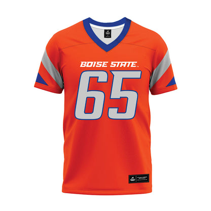 Boise State - NCAA Football : Hall Schmidt - Orange Premium Football Jersey-0