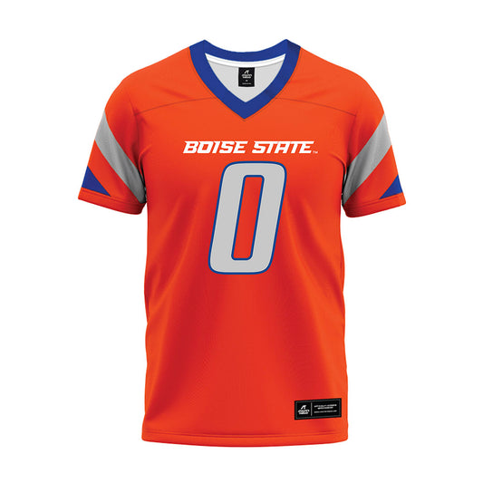 Boise State - NCAA Football : Ty Benefield - Orange Premium Football Jersey-0