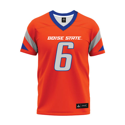 Boise State - NCAA Football : Jeremiah Earby - Orange Premium Football Jersey-0