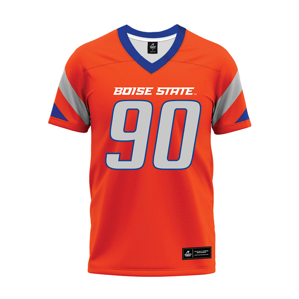 Boise State - NCAA Football : Braxton Fely - Orange Premium Football Jersey-0