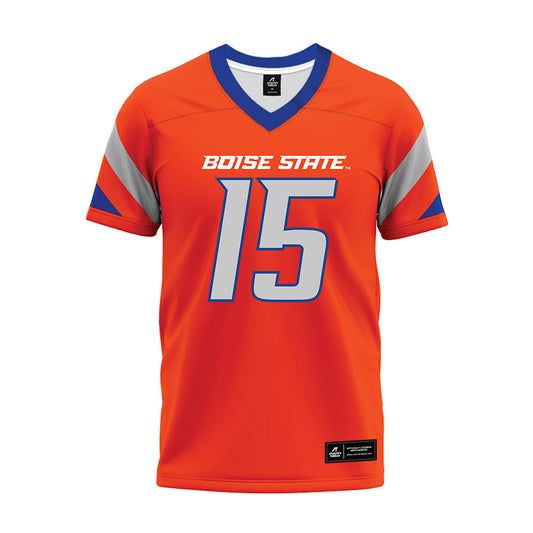 Boise State - NCAA Football : Colt Fulton - Orange Premium Football Jersey-0