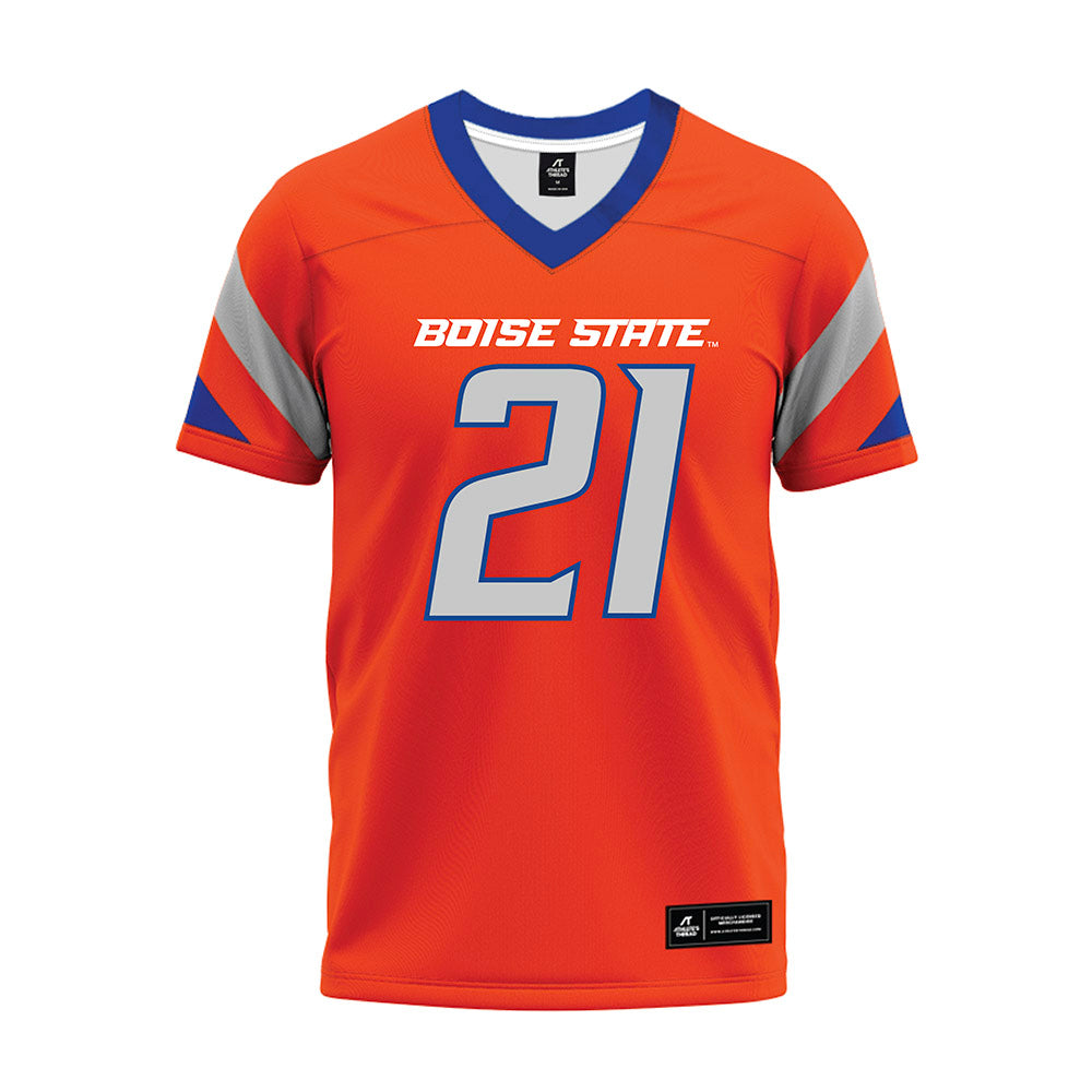 Boise State - NCAA Football : Zion Washington - Orange Premium Football Jersey-0