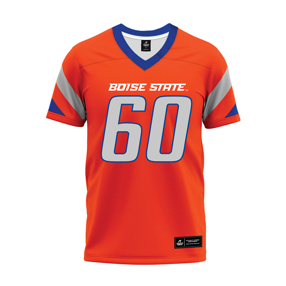 Boise State - NCAA Football : Spencer Gieg - Orange Premium Football Jersey-0