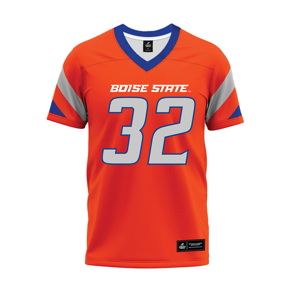 Boise State - NCAA Football : Bryce Cleave - Orange Premium Football Jersey-0
