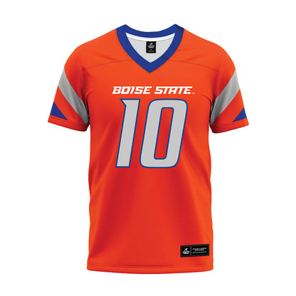 Boise State - NCAA Football : Derek Ganter Jr. - Orange Premium Football Jersey-0