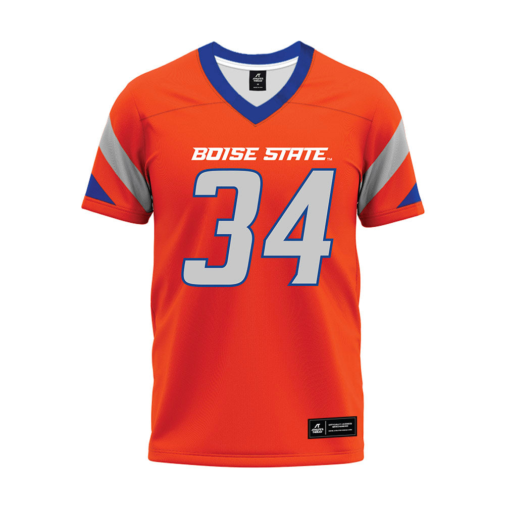 Boise State - NCAA Football : Dominik Calhoun - Orange Premium Football Jersey-0