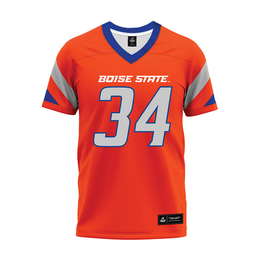 Boise State - NCAA Football : Dominik Calhoun - Orange Premium Football Jersey-0