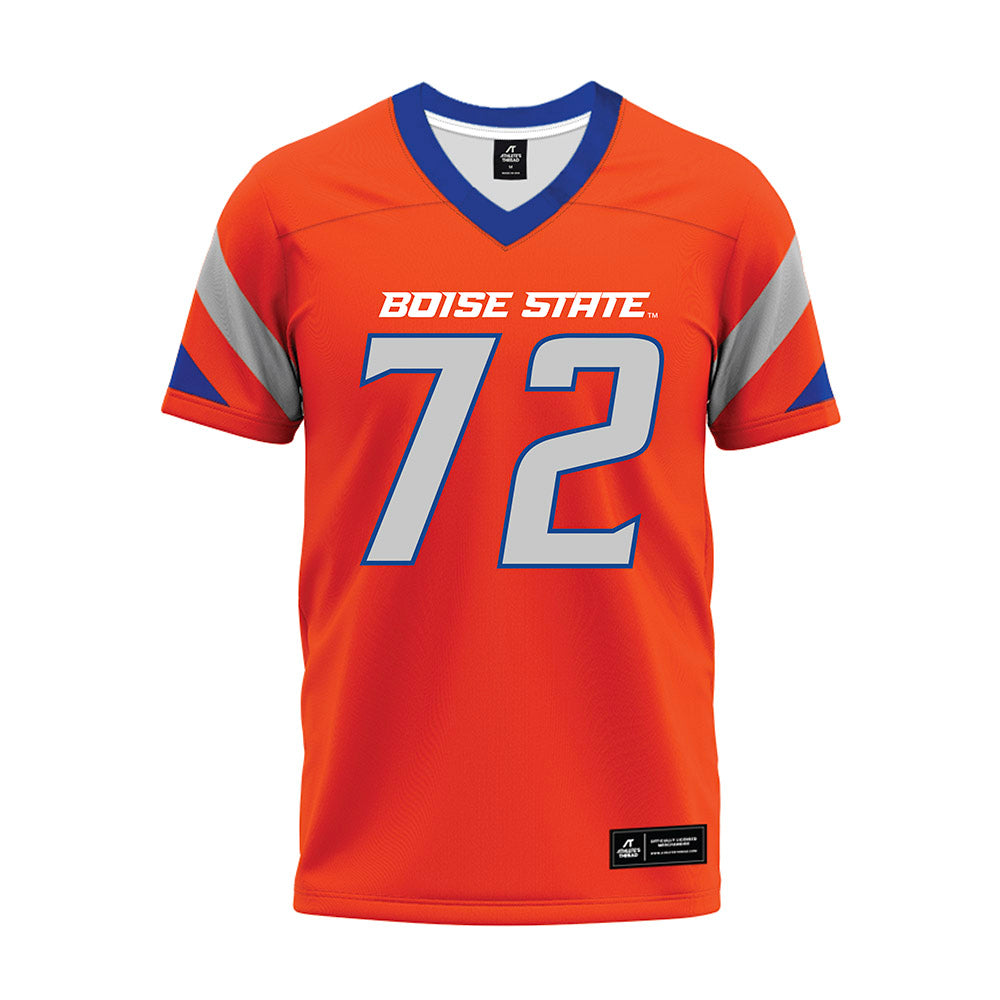 Boise State - NCAA Football : Zach Holmes - Orange Premium Football Jersey-0