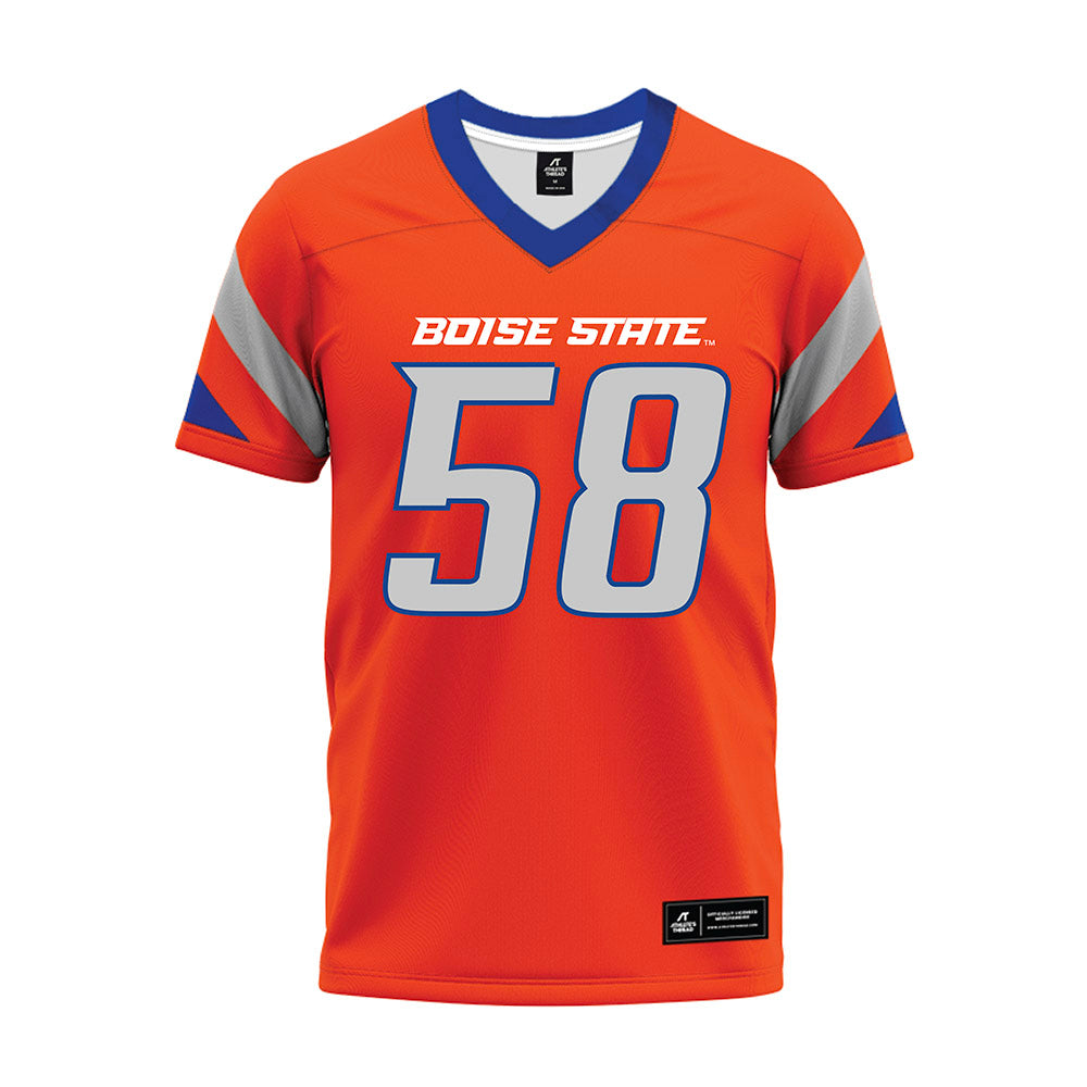 Boise State - NCAA Football : Trevor Mckenna - Orange Premium Football Jersey-0