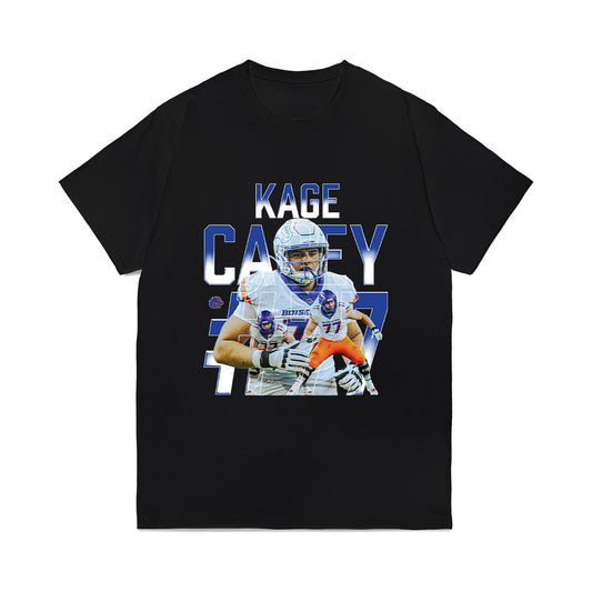 Boise State - NCAA Football : Kage Casey - Collage Comfort Colors T-Shirt-0