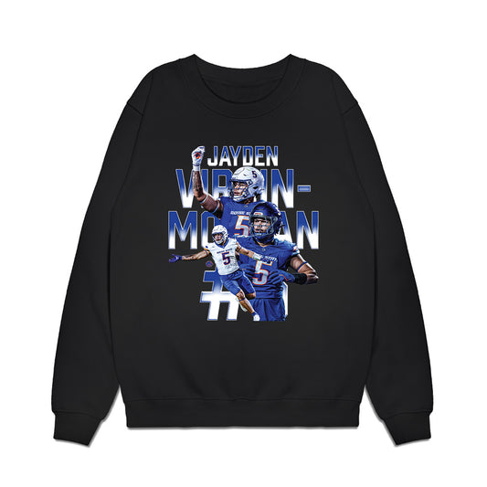 Boise State - NCAA Football : Jayden Virgin-Morgan - Collage Premium Crewneck Sweatshirt-0