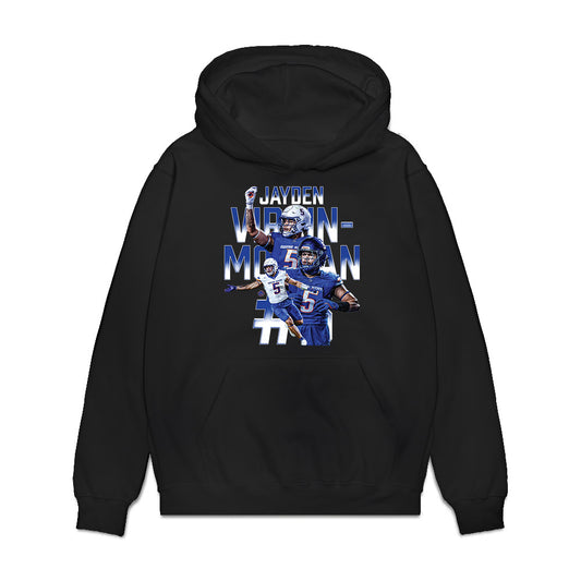 Boise State - NCAA Football : Jayden Virgin-Morgan - Collage Premium Hooded Sweatshirt-0