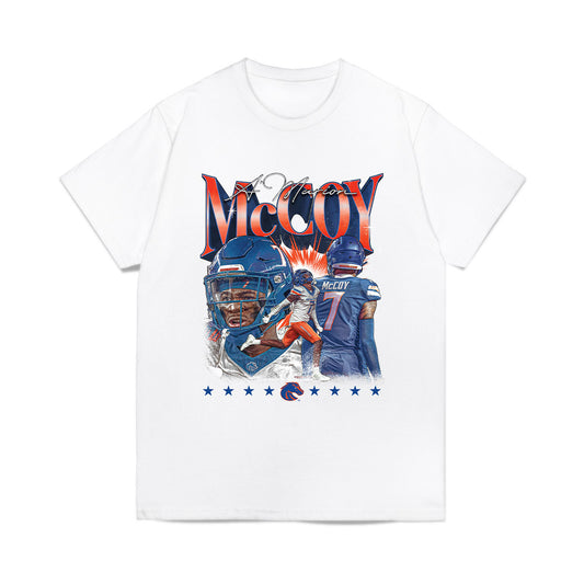 Boise State - NCAA Football : A'Marion MCcoy - Comfort Colors T-Shirt-0