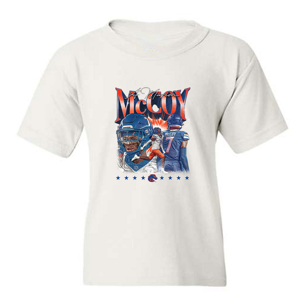 Boise State - NCAA Football : A'Marion MCcoy - Youth T-Shirt-0
