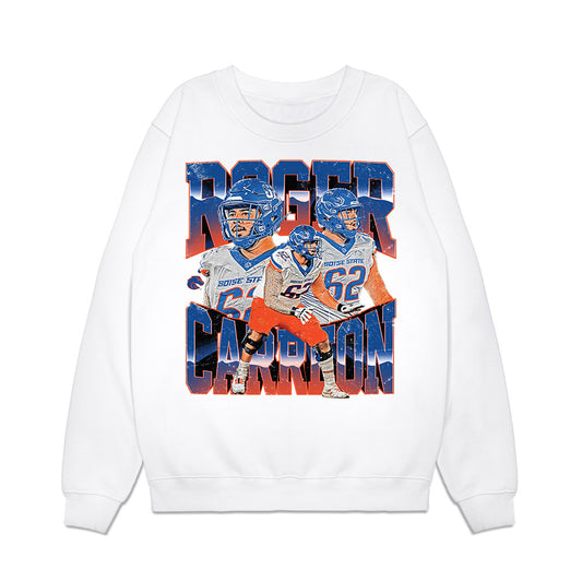 Boise State - NCAA Football : Roger Carreon - Collage Premium Crewneck Sweatshirt-0